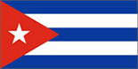 Flag of the Republic of Cuba 